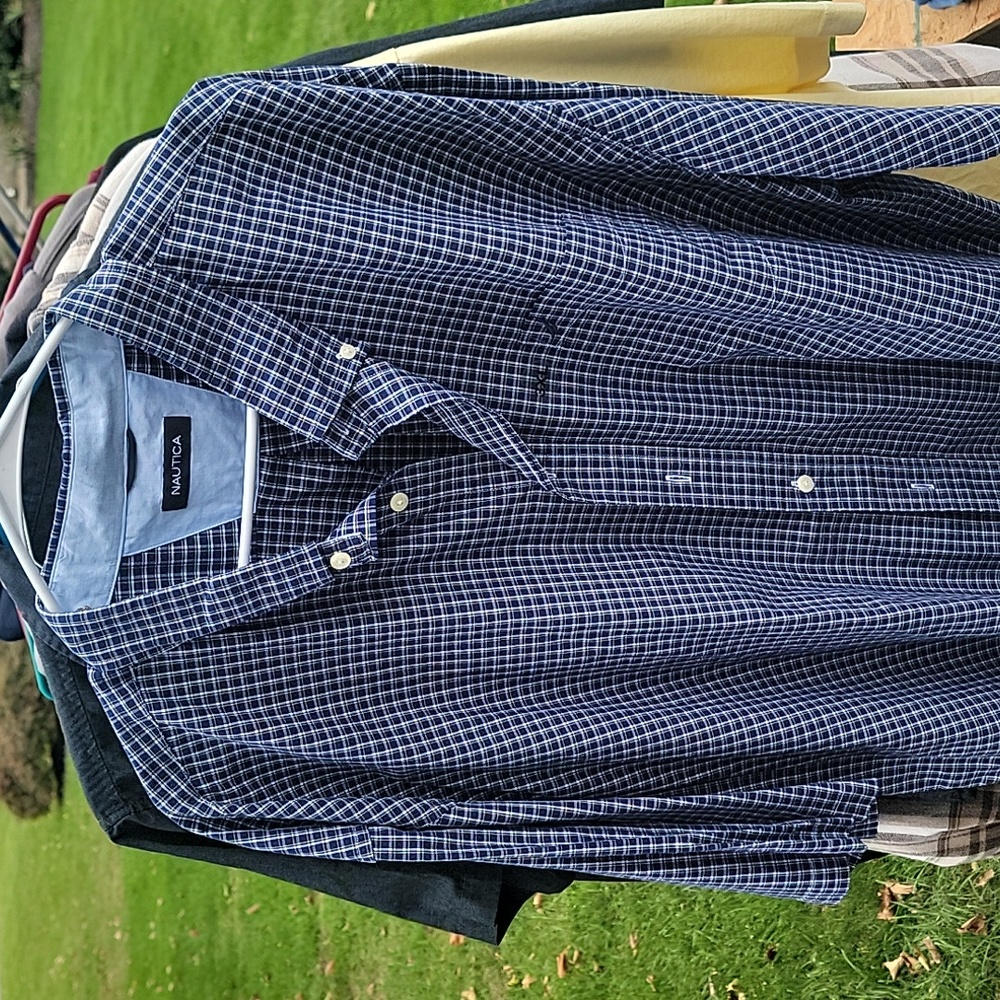 Nautica Button Down Short Sleeve Shirt